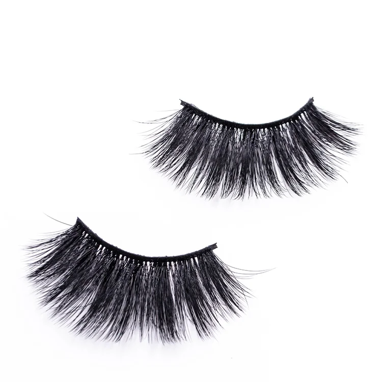 
Wholesale Premium 25mm Silk Faux Mink Eyelashes With Custom Packaging 