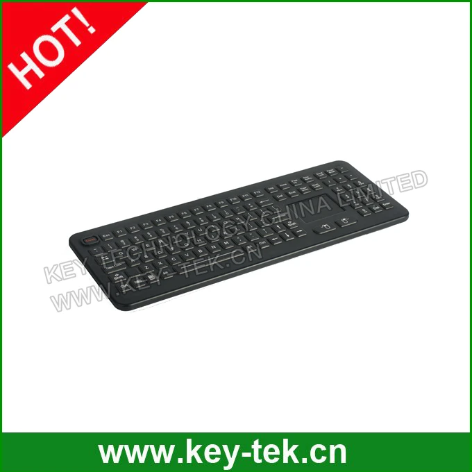 Ip68 динамический с самым высоким рейтингом моющиеся промышленные резиновые клавиатура с интегрированной цифровая клавиатура