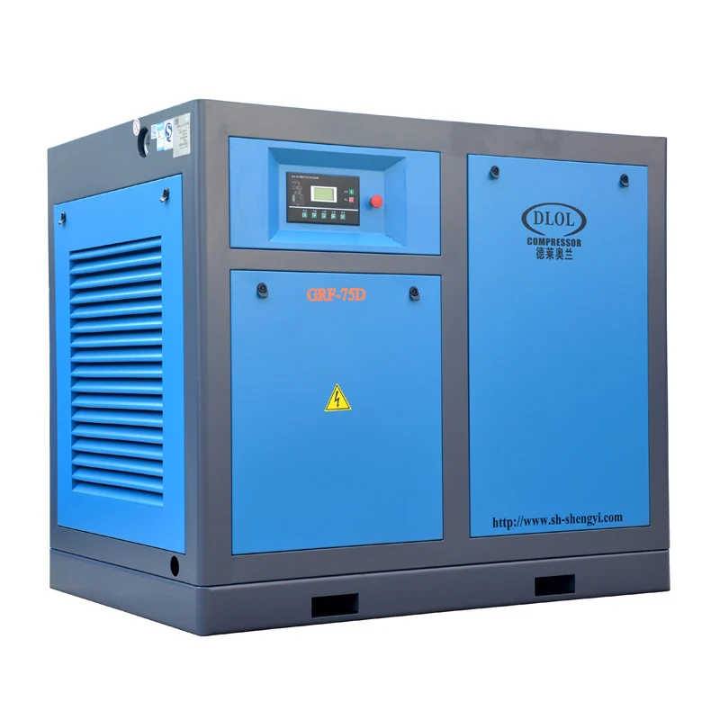 8bar импорт из Китая с прямым приводом винтовой воздушный компрессор