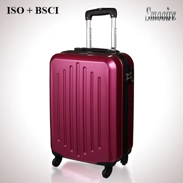 Hot sale 100% PC trolley travel bag for woman GSP Indonesia factory