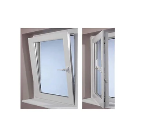 German Style PVC Tilt And Turn Windows With Hinges And Hardware
