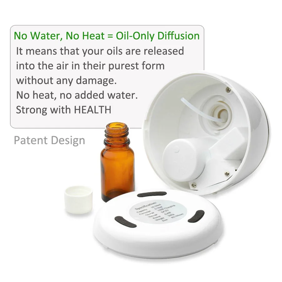
Waterless Nebulizing Aromatherapy USB Portable Essential Oil Diffusers Wholesale 