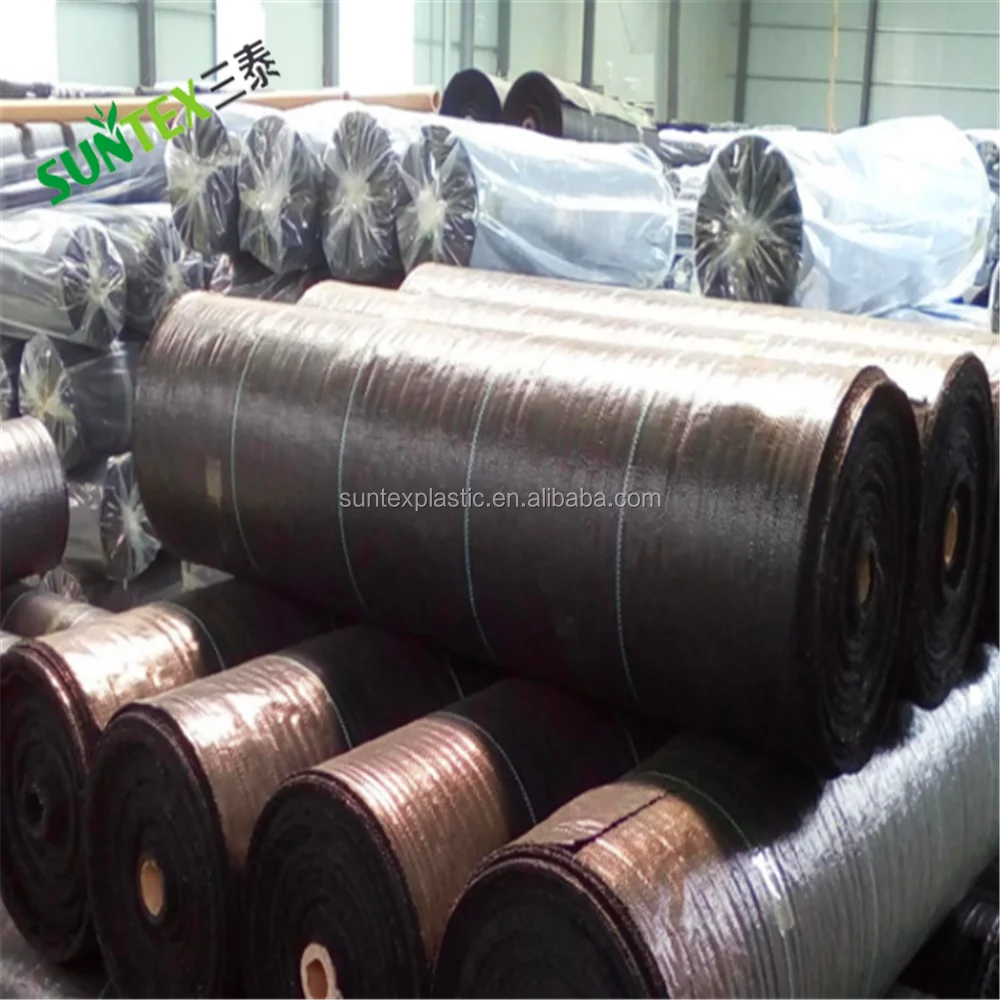 Low cost landscape fabric weed control fabric,dust proof rain water permeable woven cloth,garden weed block fabric