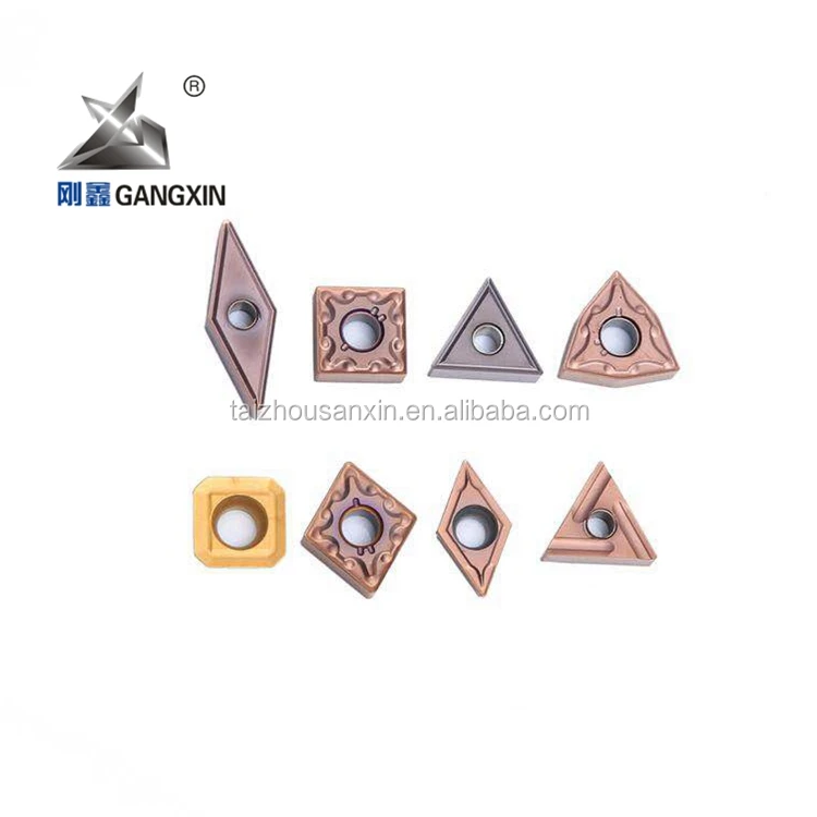 2019 best sale TiC Coated TNMG160408 tungsten carbide CNC turning tool inserts for steel and iron casting sanxin
