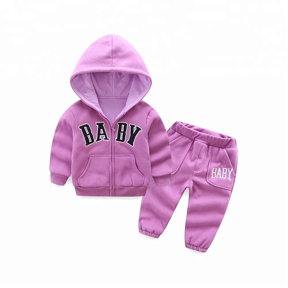 customize casual kids children athletic sports clothing sets