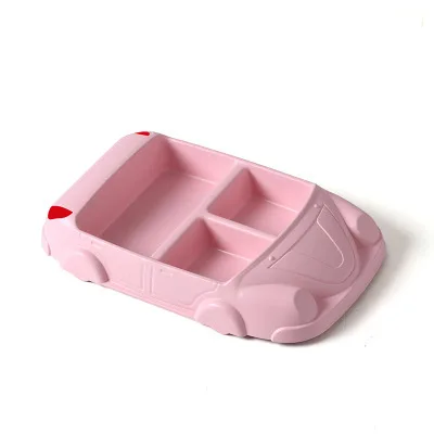 car shape lunch box bamboo kids dinner plate lunch box for kids bamboo fiber lunch box