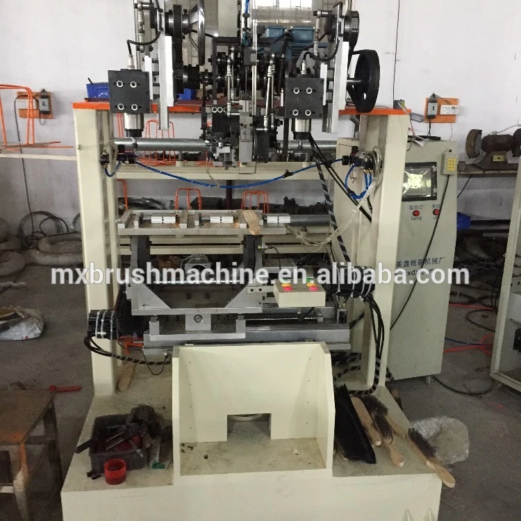 new technology steel wood wire roll brush making drilling and tufting machine for sale