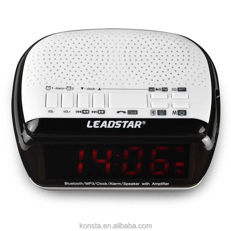 Digital phone remote control colorful funny digital alarm clock