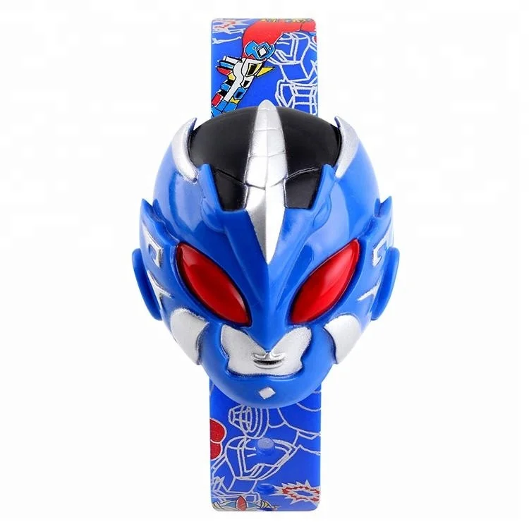 Cool fashion promotion gifts kids led watches supermen