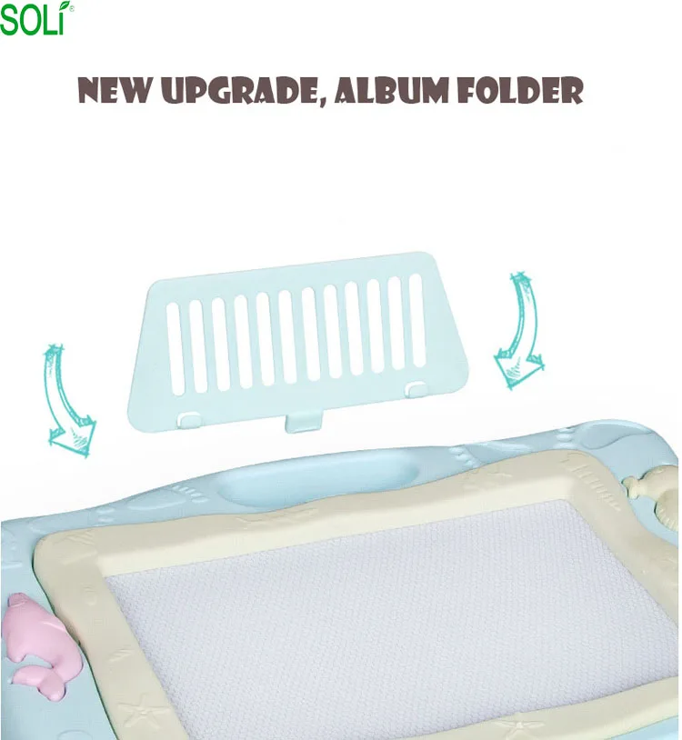 Drawing board magnetic writing board educational plastic toys