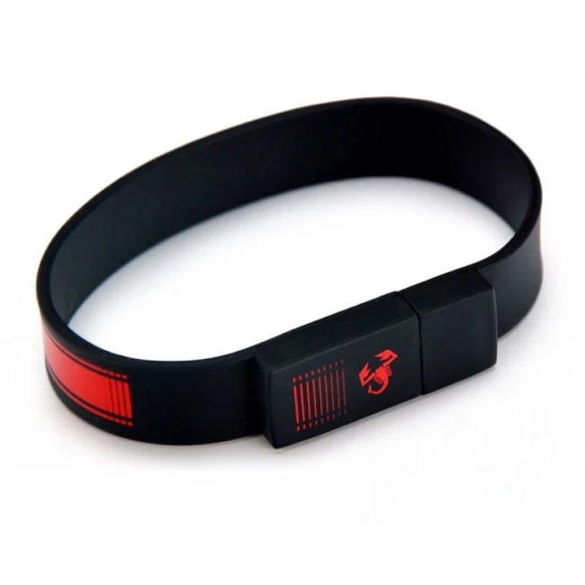 High Speed Wristband Bracelet USB Flash Memory Drives 8GB 16GB 32GB Silicone Pendrive Flash Drive