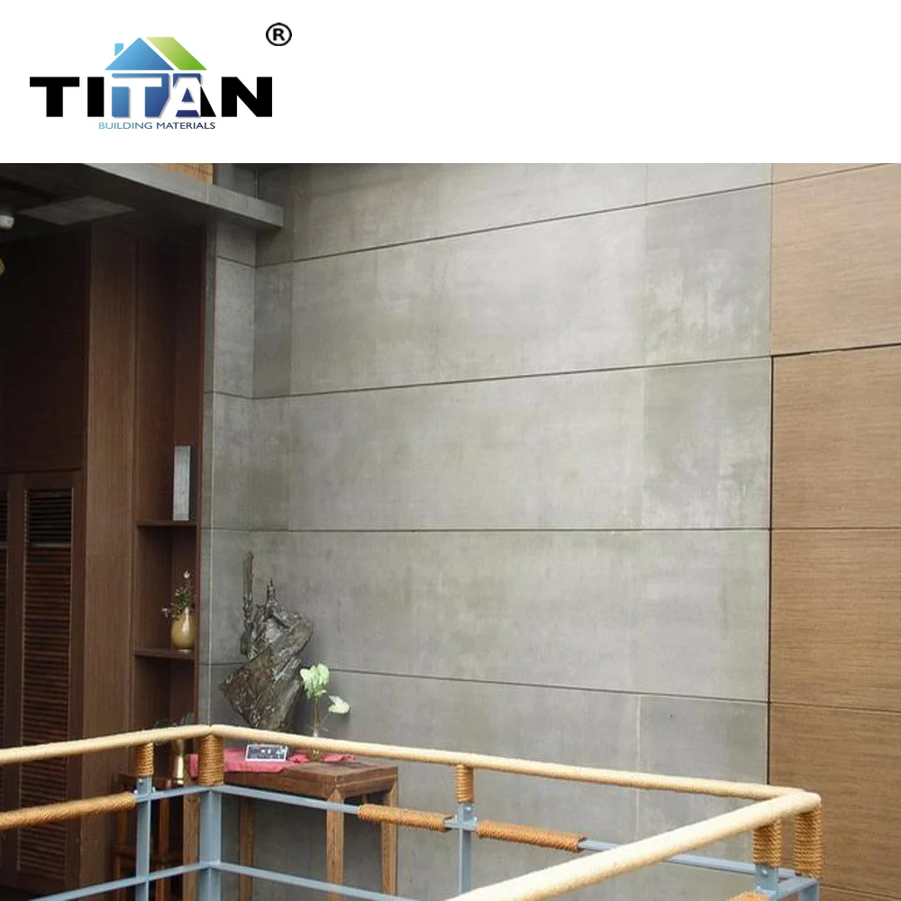 Durock Cement Board Australian Standard Non-asbestos Fiber Cement Boards Perforated 4.5~25mm 1.2~1.5kg/cm3 1220mm/3050mm TITAN