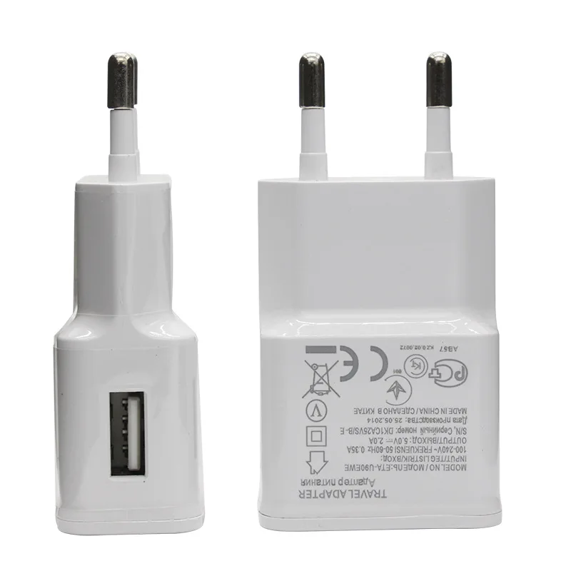 For Samsung Galaxy S3 S4 S6 S7 Edge Note 4 5 J2 J3  5V 2A wall Charger Travel Adapter EU US 1m Micro USB Charging For Xiaomi