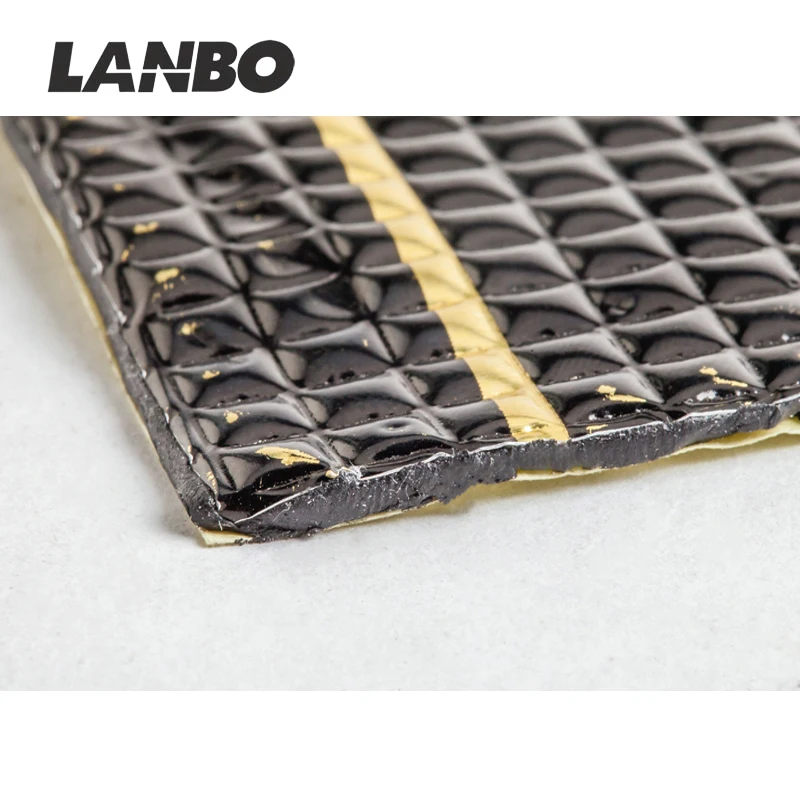 self-adhesive butyl rubber car acoustic absorbing panel sound barrier soundproofing material