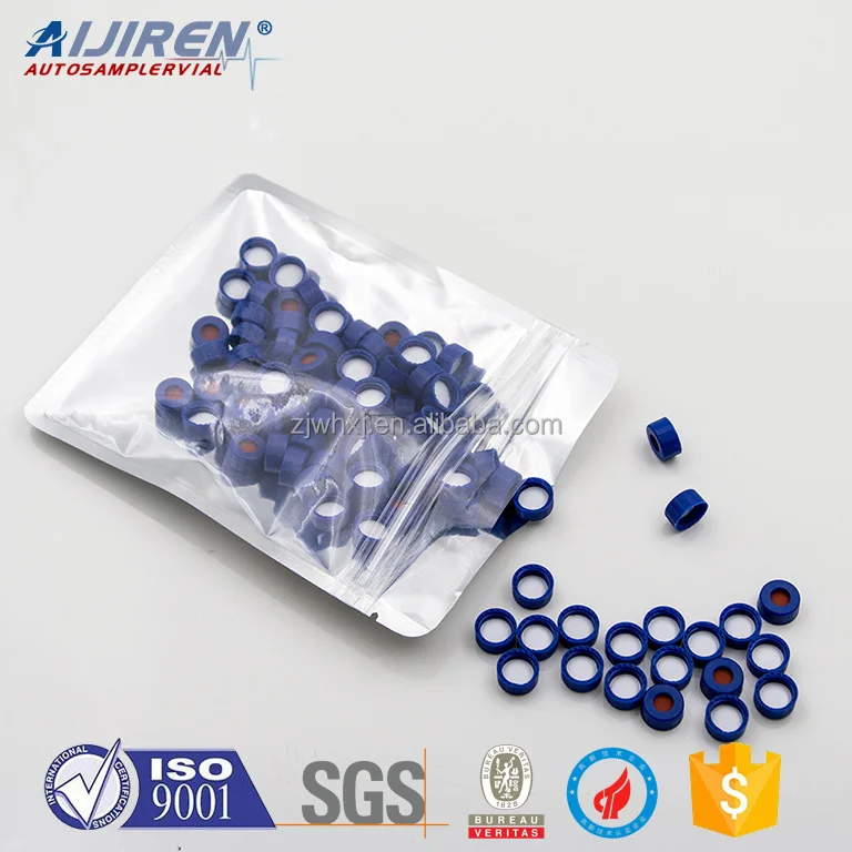 Новая силиконовая разделительная Септа SC922 из ПТФЭ для герметизации синих 9 мм винтовых резьбовых крышек