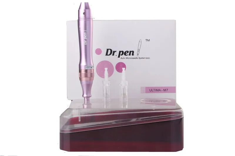 
Free shipping 2019 factory hot seller Derma Pen Auto Micro Needle Roller ULTIMA M7-W wireless Dr. Pen 