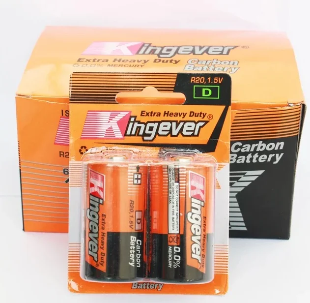 R20 D1.5V battery carbon zinc battery