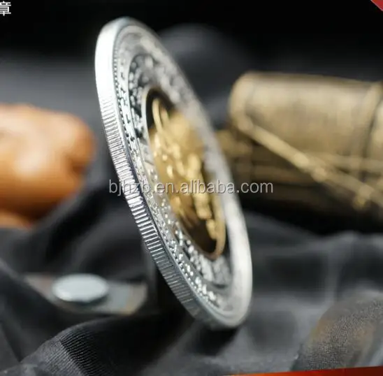 High quality metal souvenir 2 euro gold coin