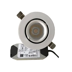 Recessed Gimbal downlight Cut size 75mm 90mm CRI90 95 3000k 4000k 6000k 3inch 12w  20W 30w COB LED downlight