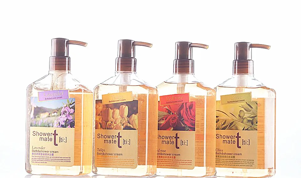 high quality cleaning relaxing flower petal moisturizing firm smooth nutritious refreshing skin whitening body shower gel