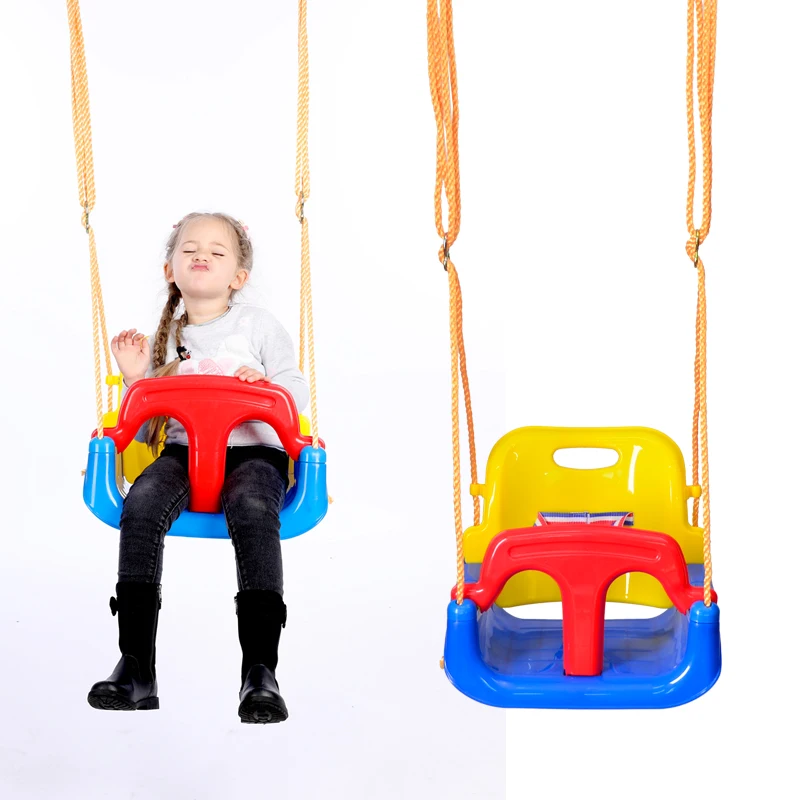 indoor/outdoor 4 in 1 multifunction plastic toys hanging baby swing infant swing seat for sale