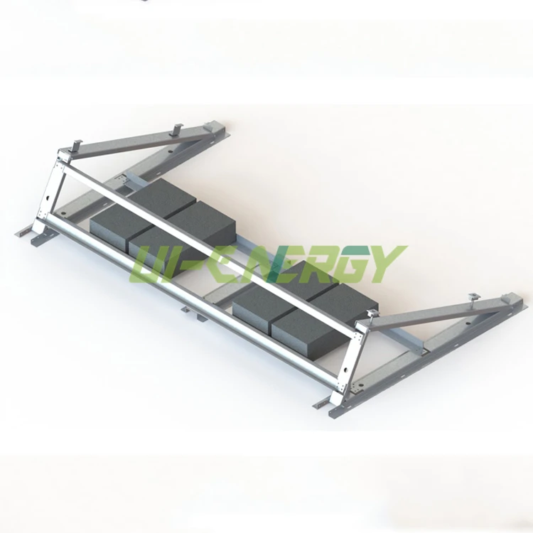 home flat roof aluminum mounting structure for solar power panel mounting system