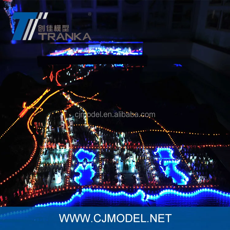 House scale architecture building model for real estate construct company