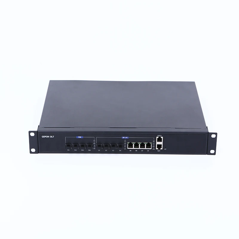 Newest optical line terminal web management  4 port 1.25G 1U gpon epon olt