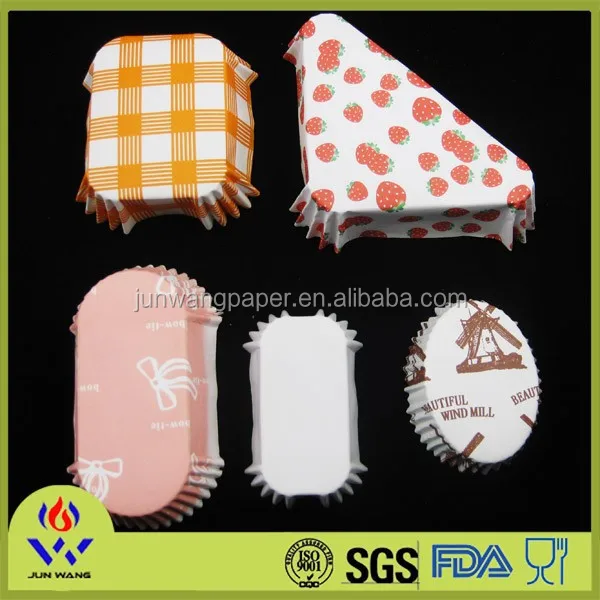 
Wholesale alibaba PE coated paper cupcake liner 