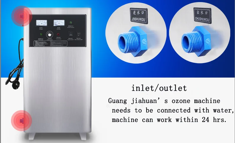 25g 30g  Wholesale price Ozone Generator for Water Purification Farm Smelly Removal