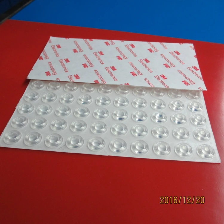 
Transparent Square Rubber Pad,Anti Slip Non Skid Feet Pad For Glass,Table Chair And Sofa 