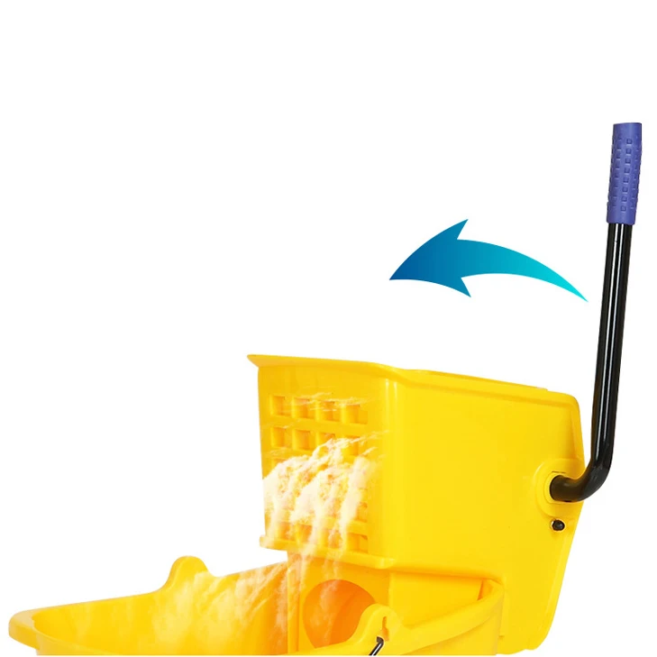 32L small mop bucket cleaning wringer mop bucket with wheels