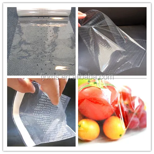 Воздухопроницаемая полиэтиленовая пленка с отверстиями