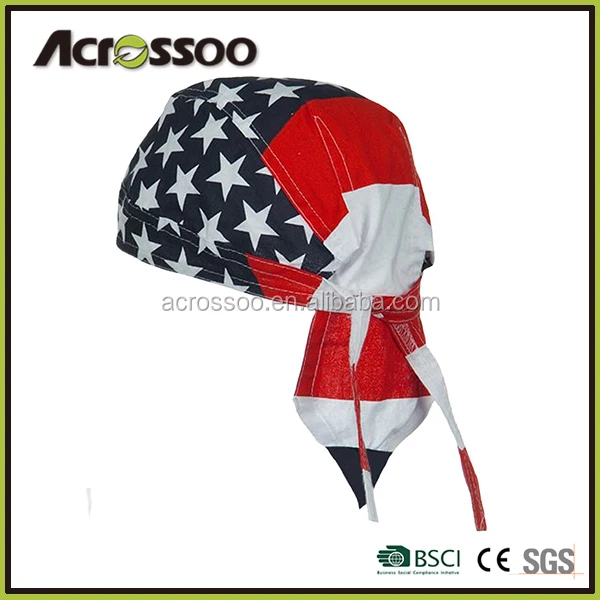 Cotton Biker Headwrap Military Patterns Do-Rag Bandanna