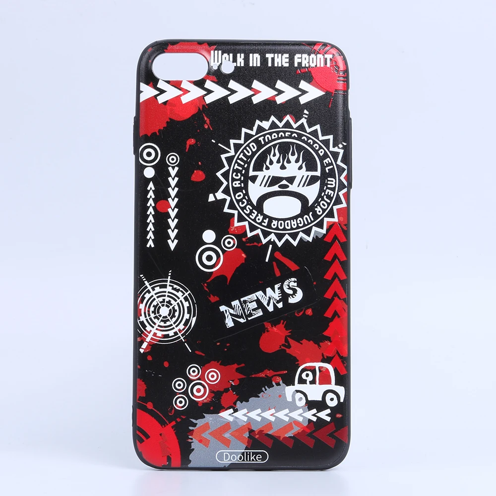 iPhone 7 Case Wholesale Mobile Phone Case Fashion Silicone 3D Phone Case for iPhone 6 6S 7 8 x