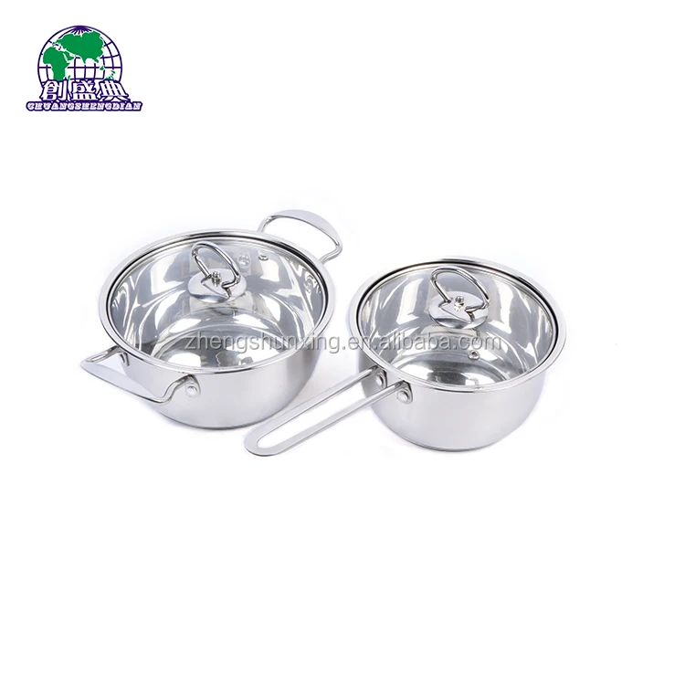 Stainless steel multi-functional food cooking pot / new style cookware set
