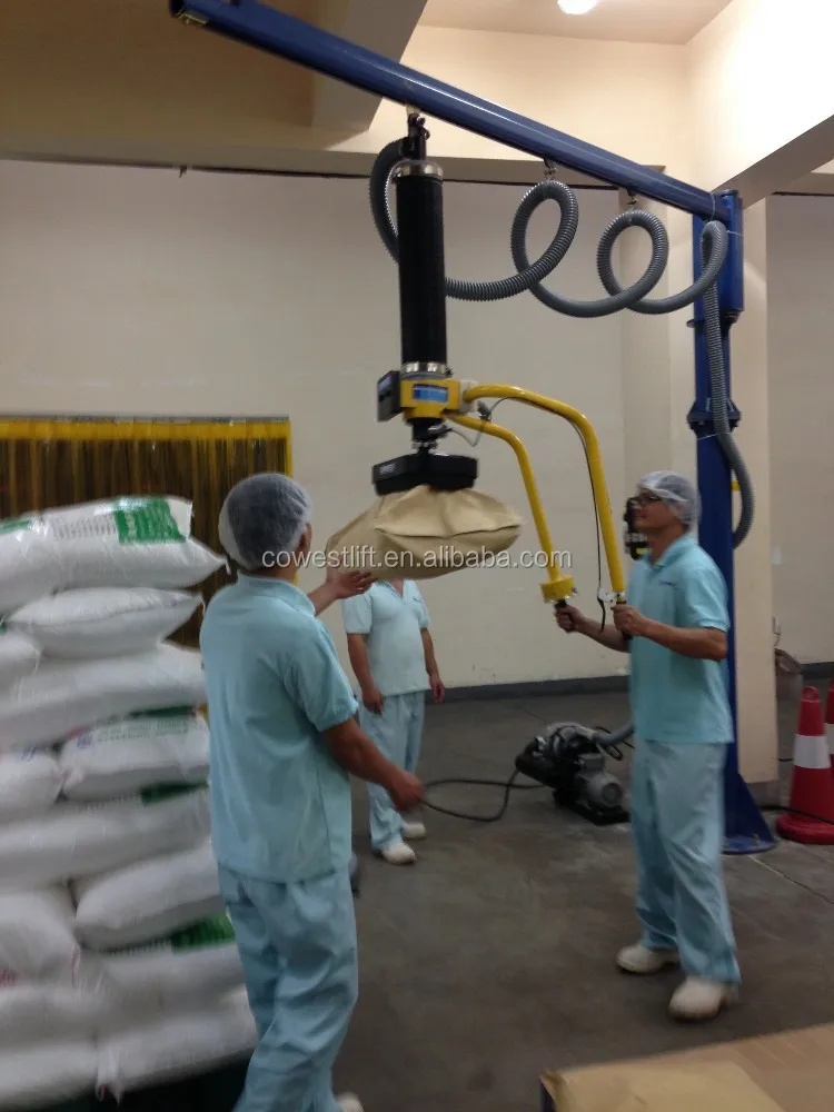 vacuum lifter for sacks, bags
