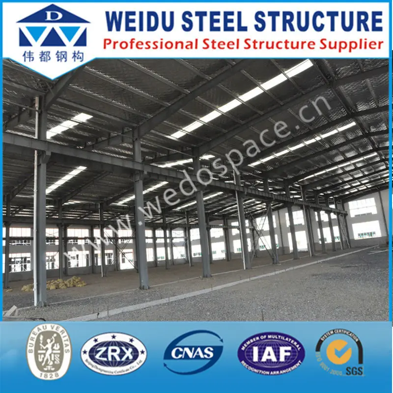Arch sandwich type steel structure houses For Agricultural House Cow Goat
