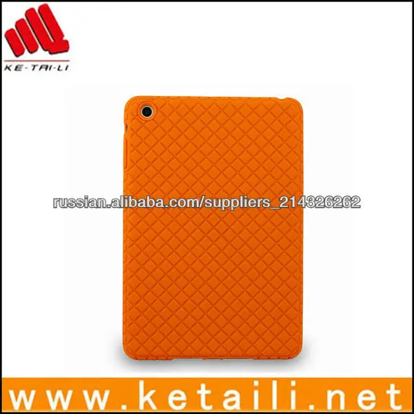 Новы стыль Чырвоны Мяккі сіліконавы чахол для IPAD 3