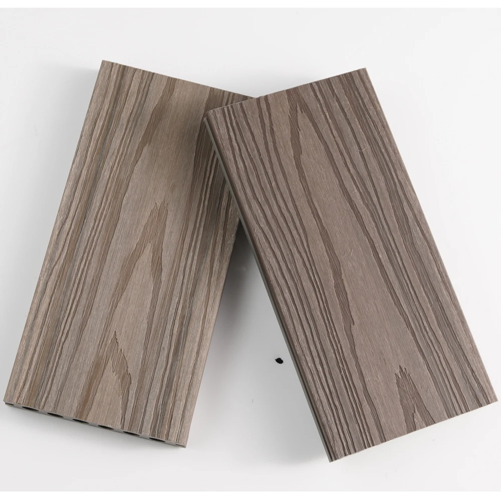 co-extrusion deck flooring outdoor round hollow bamboo decking timber