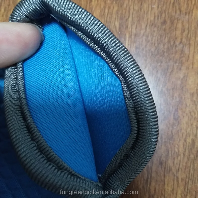 10pcs/set Custom Golf Cover 4,5,6,7,8,9,A,S, P, X Neoprene Fabric Iron Headcover Driving Fabric Iron Cover Golf