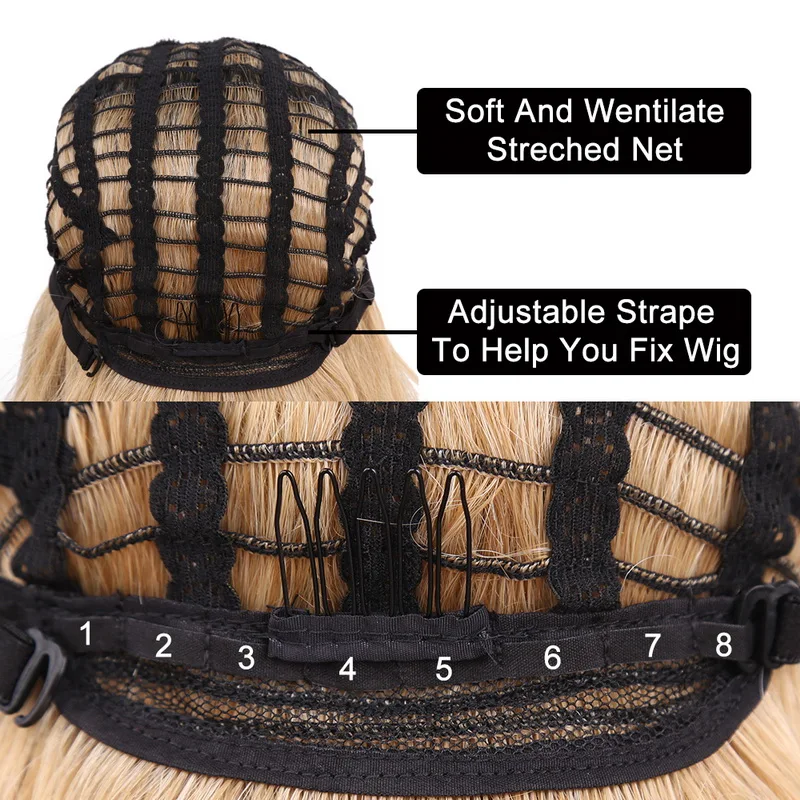 Synthetic Cosplay Wigs High Temperature Fiber Hair Wigs for Women