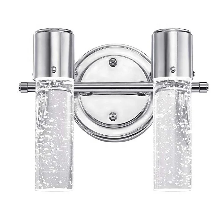 Modern high-end atmospheric double lights nice appearance indoor corridor wall lamp bubble glass