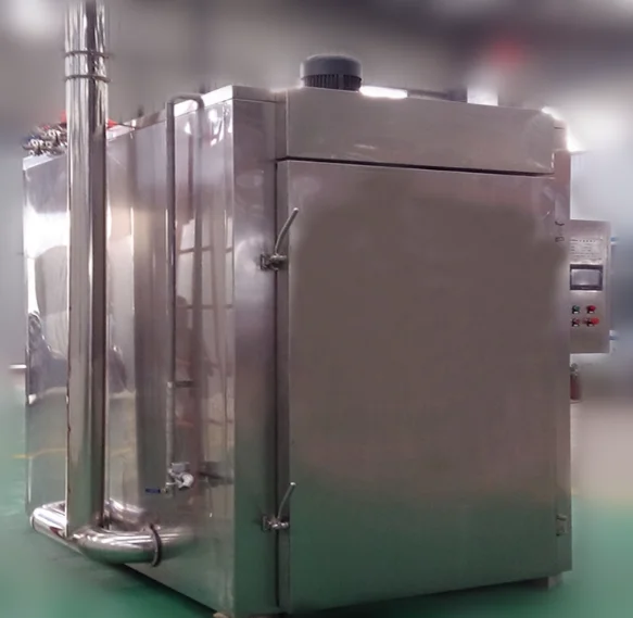 Mechanical and electrical barbecue trolley smokehouses smoked chicken smoker machine equipment