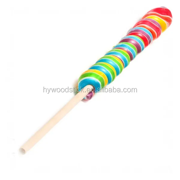 Biodegradable Wooden Lollipop Sticks Rock Candy Suckers