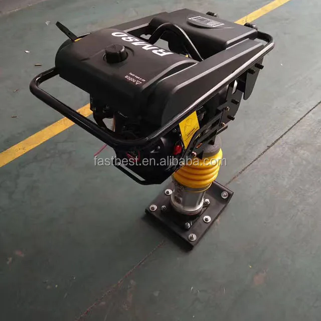 Manufacturer gasoline vibrating tamping rammer RM80