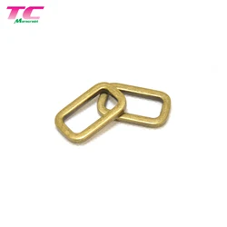 Europe Standard Metal Rectangle Metal Ring For Swimwear, Garments, Handbag Hardware Accessories Directly Factory