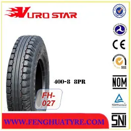 Tricycle tyre 400x8 three wheel motorcycle tyres 4.00-8 8PR