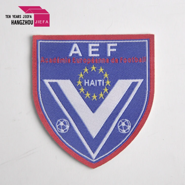 Factory Price Custom Brand Logo Woven Iron on Patches for Clothing