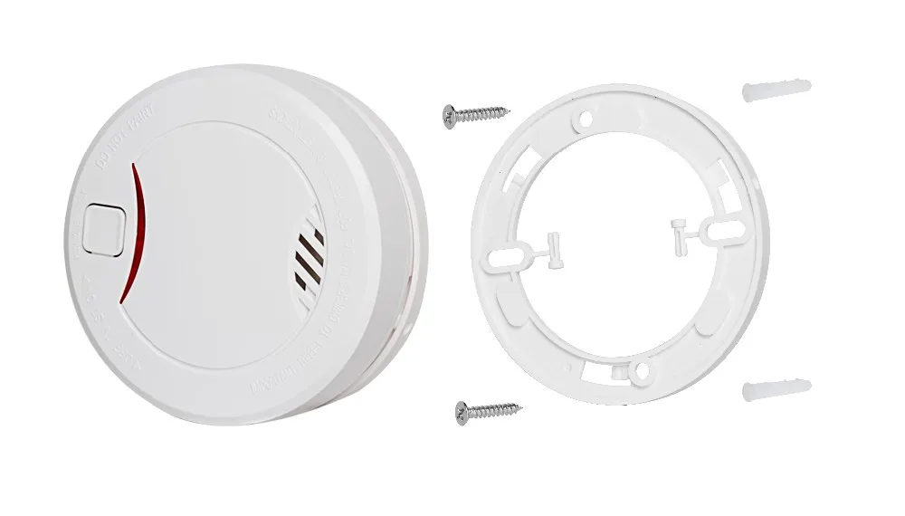 Sensitive Photoelectric smoke detector factory photoelectric smoke alarm 3V lithuim battery fire detector  for home security